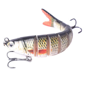 Fishing Lures - Multi Jointed Sinking Wobblers for Minnow Trout