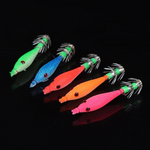 Fishing Lures - Tackle  Squid Jigs with  Hook Soft Fishing Squid