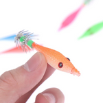 Fishing Lures - Tackle  Squid Jigs with  Hook Soft Fishing Squid