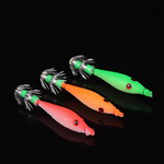 Fishing Lures - Tackle  Squid Jigs with  Hook Soft Fishing Squid