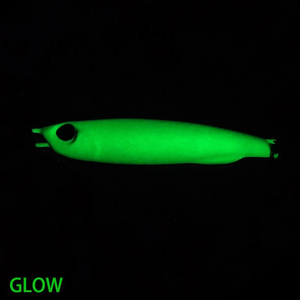 Fishing Lures - luminous glow metal sea bass mackerel