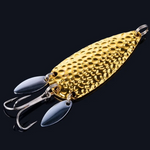 Fishing Lures - Metal Spoon Spinnerbait Double Rotating