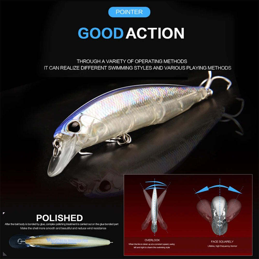 Fishing Lures - Hard Bait for Minnow