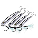 Fishing Lures - Metal Jig Bait Sinking Far Casting Jigging Bait Spoon Spinnerbait For Fishing