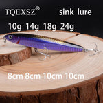 Fishing Lures - Bass Fishing Tackle Lures Fishing Accessories Saltwater Lures Fish Bait Trolling Lure