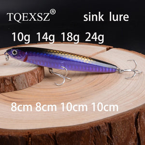 Fishing Lures - Bass Fishing Tackle Lures Fishing Accessories Saltwater Lures Fish Bait Trolling Lure