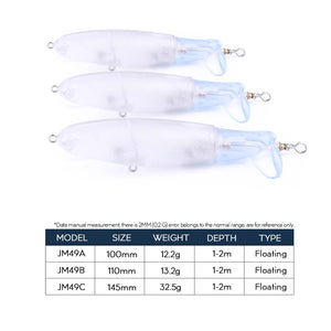 Fishing Lures - Hard Baits Rotated Fishing Lures Tail Splasher