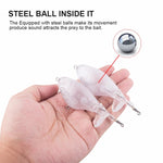 Fishing Lures - Soft Tail Topwater Crankbait Wobbler Fishing Lure Hard Plastic