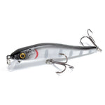 Fishing Lures - Minnow Fishing Lure 3D Eyes - Crankbait Wobblers Artificial Hard Bait Bass