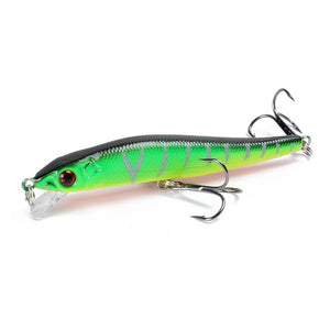 Fishing Lures - Minnow Fishing Lure 3D Eyes - Crankbait Wobblers Artificial Hard Bait Bass