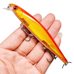 Fishing Lures - Floating Wobbler Minnow Laser Fishing lur -  Hard Bait Bass Lure Plastic Fish Fishing Tackle